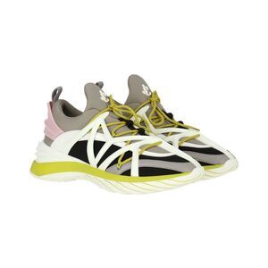 Jimmy Choo Cosmos/F Neoprene & Leather Sneaker